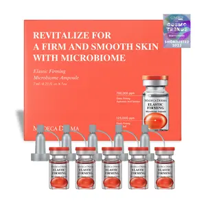 [Madeca Derma] 5 pcs of Elastic Firming Microbiome Ampoules, Postbiotics, Korean pharmaceutical skincare, Anti-aging, wrinkle treatment, age defying serum, skin barrier care, collagen peptides