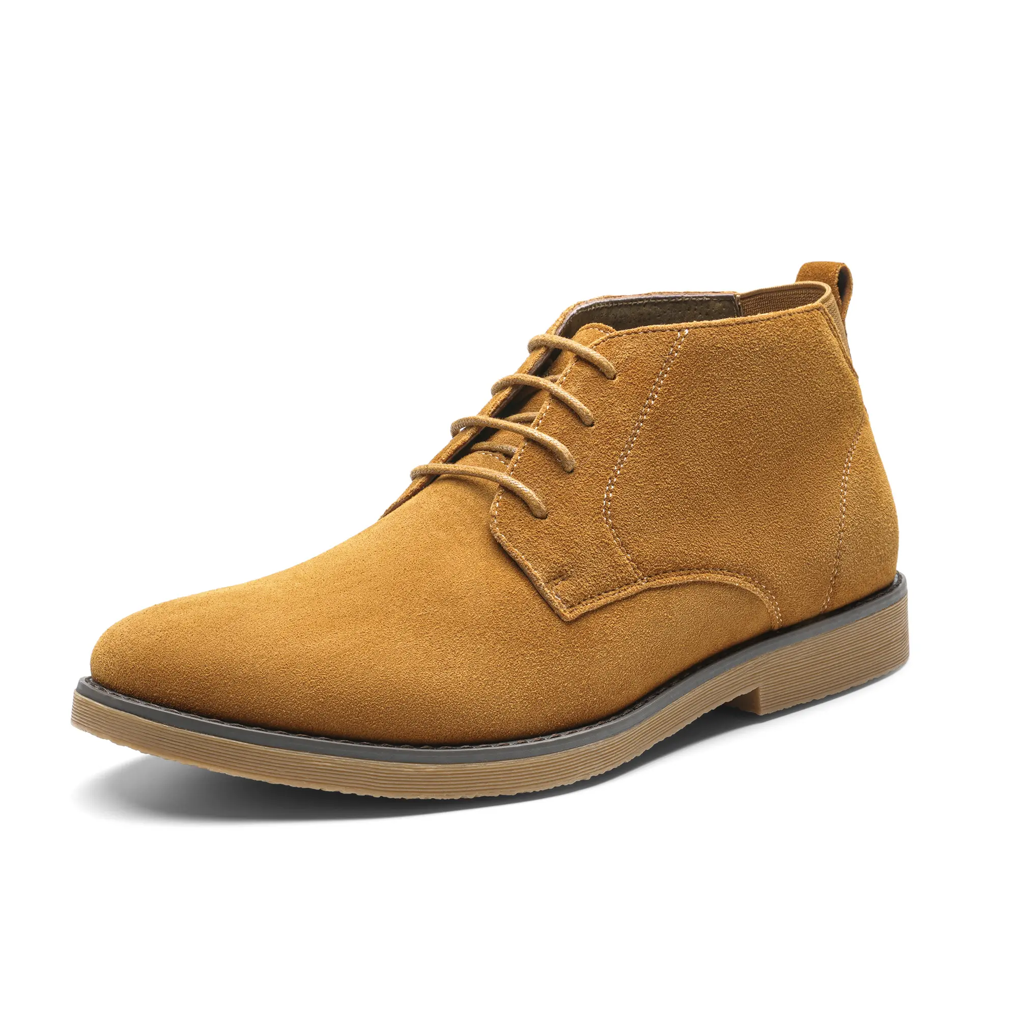 Bruno Marc Men's Casual Soft Suede Chukka Boots - Lace-Up, Chukka Shaft, TPR Sole, Foam Cushioning Footwear for All-Day Walking Comfort, Walking Shoes