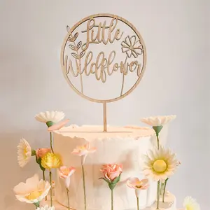 Little Wildflower Cake Topper