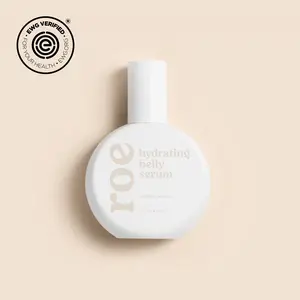 ROE Hydrating Belly Serum - Plant-Derived Oils for Moisture Retention & Skin Repair with Hyaluronic Acid Moisturizer for Pregnant Stomach