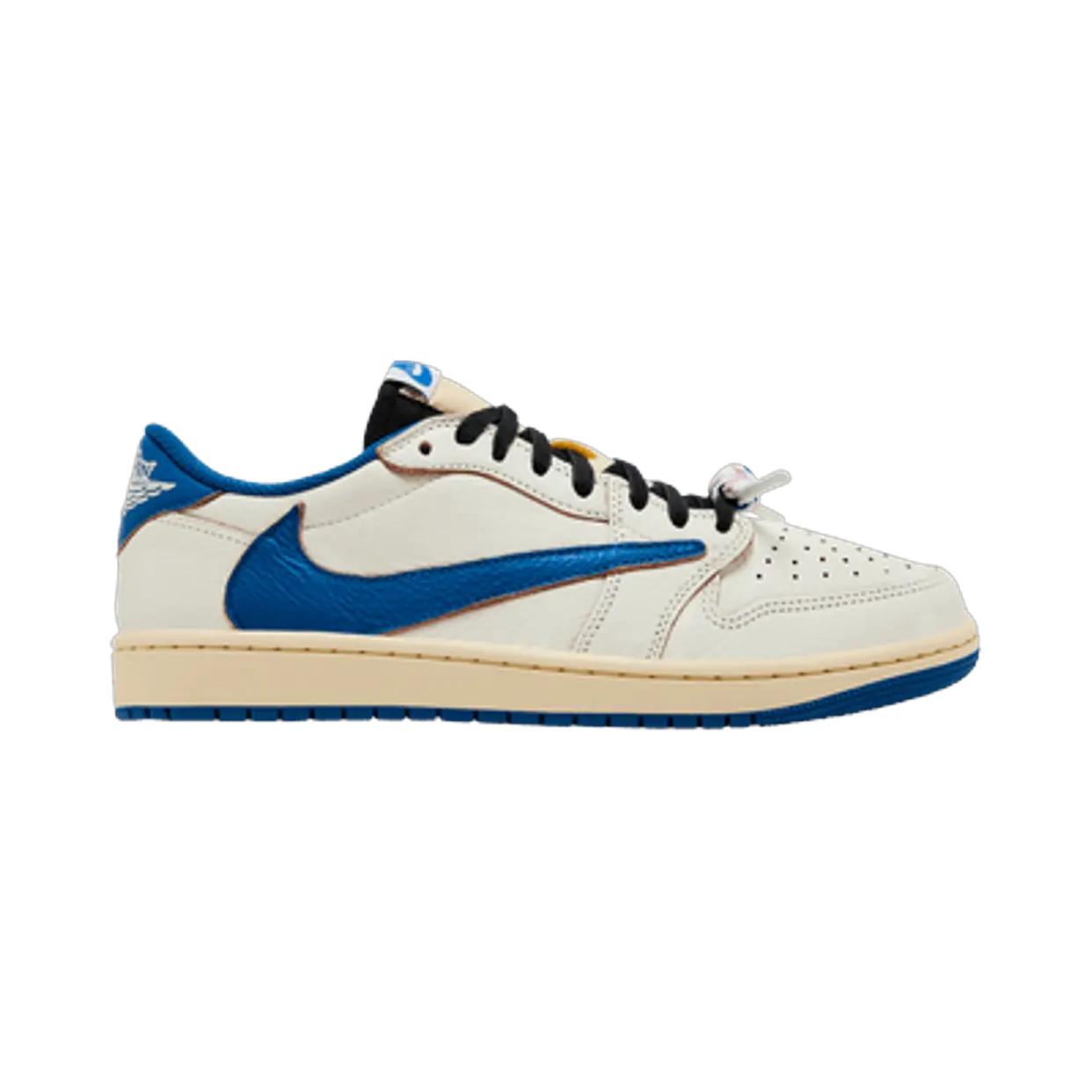 AIR JORDAN 1 LOW 'TRAVIS SCOTT FRAGMENT MILITARY BLUE'