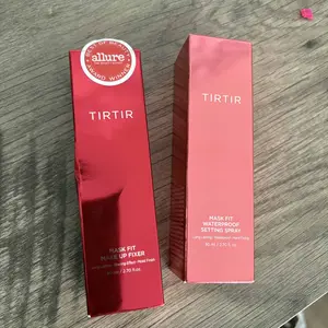 [TIRTIR Official] Seal the Deal Long-Wear Makeup Finishing Mist Setㅣ Mask Fit Waterproof Setting Spray 80ml & Mask Fit Makeup Fixer 80ml