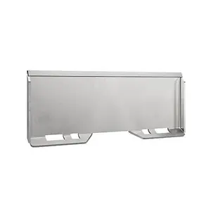 1/4" Skid Steer Attachment Plate, Universal Steel Quick Attach Mount Plate, Easy to Weld or Bolt to Different Accessories, for Skid Steers and Tractors