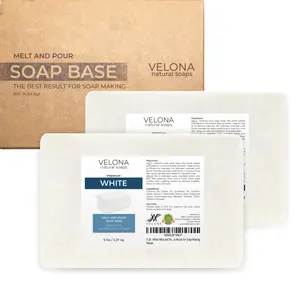 velona 10 LB - White Melt and Pour Soap Base SLS/SLES free | Natural Bars for The Best Result for Soap-Making