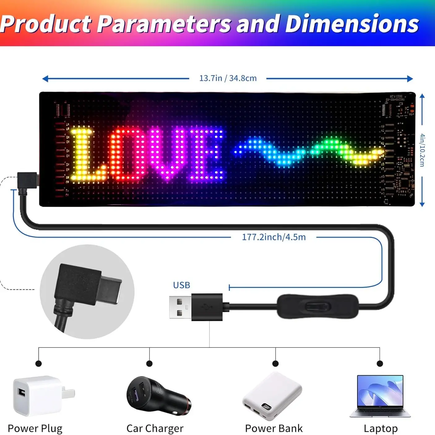 13.7''x4.2''-Increase sizes