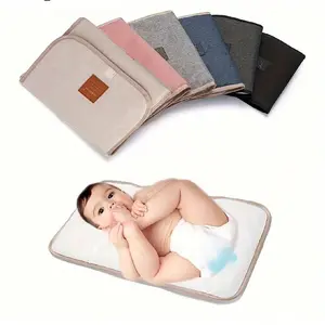 Foldable Baby Diaper Changing Pad Newborn Diaper Pad Portable Convenient Toddler Changing Table Durable Oxford Fabric Baby Diaper Sheet Easy to Clean Baby Changing Mat
