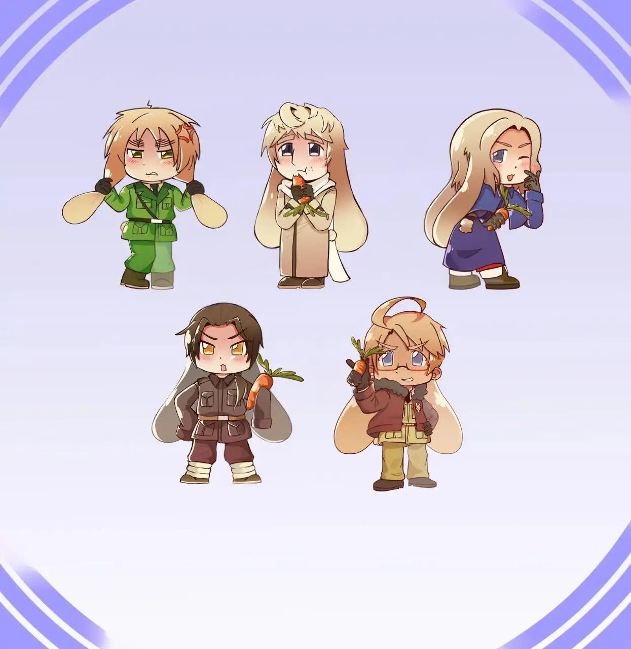 APH Bunnies Keychains! Cute Keyring Accessory, Fun Charm For Backpack Or Purse | High Quality and Customer Favorite Items