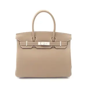 Pre-owned HERMÈS Calfskin Shoulder Bags Hermes Birkin30 Handbag