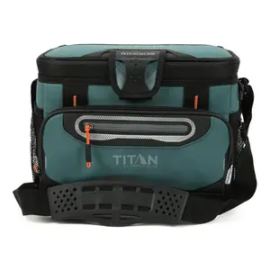 Titan by Arctic Zone Deep Freeze Zipperless Hardbody 8qt Cooler - Jungle Hunt