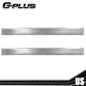 Rocker Panels 4 Door PAIR Fit For 2014-2018 Chevrolet Silverado Extended Cab