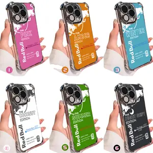 RB No.2 Edition For 17  16 15 14 13 12 11 X XS PRO PLUS MAX Four CornersAnti-Fall Transparent Soft Silicone Phone CasesShell Tough Phone Cover L12 Cellphone Casing fashion gift,anti-drop case,anti-drop protection summerwins