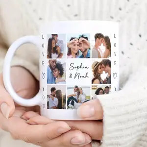 Couple Mug with Photos -   CLICK CHAT WITH SELLER TO SEND PHOTOS