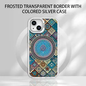 Tribal Forest Phone Case for iPhone 16 Pro Max 15 Plus 14 13 12 11 - Unique Design Shockproof Cover with Responsive Buttons, Stylish Aesthetic Gift, Distinctive Halloween Surprise for Friends Family