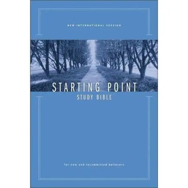 USED Book - NIV Starting Point Study Bible by Zondervan Staff (Paperback) - english