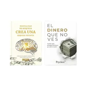 Riqueza Mental + Psicología del Dinero | Doble Pack para Mejorar tus Decisiones Financieras y Crear Ingresos.Spanish speakers, ideal for personal growth enthusiasts and gift giving