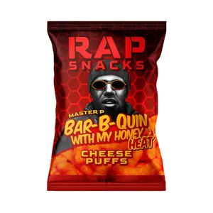 Rap Snacks Master P Bar-B-Quin With My Honey Heat Cheese Puffs (2oz)