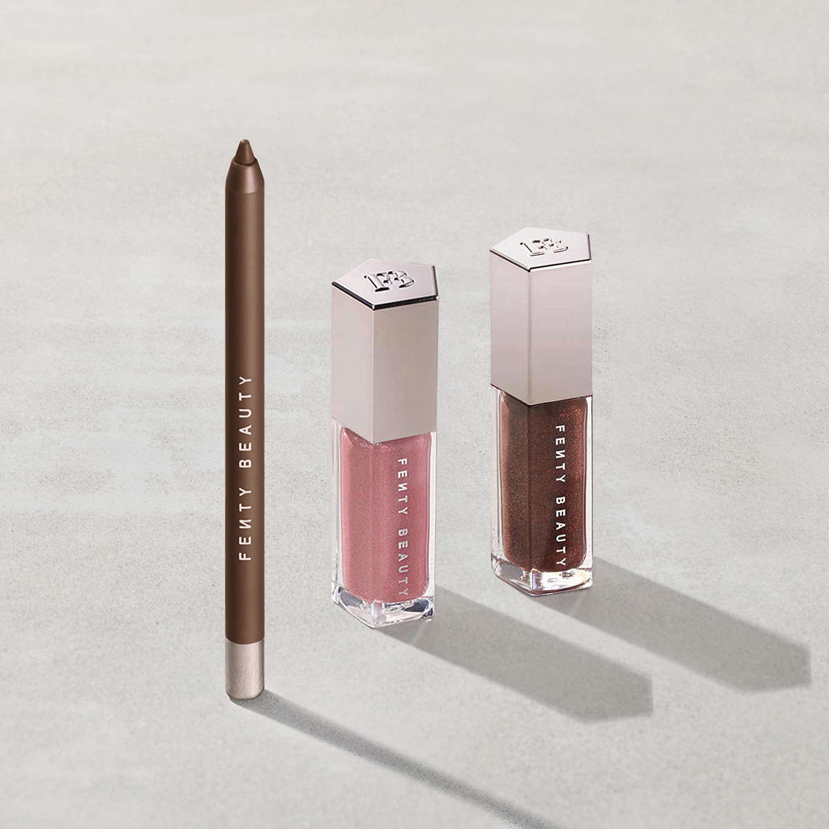 Fenty Beauty Swirled Lip Essentials: Gloss Bomb Lip Gloss + Trace’d Out Lip Liner