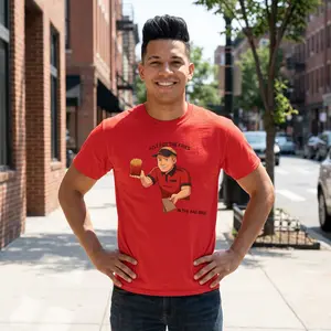 “Just Put the Fries in the Bag Bro” Collab Tee — Funny Fast Food Worker Tee