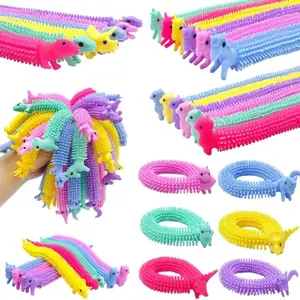 30-Piece Stretchy Sensory Fidget Toys Set, Multicolor Stress Relief Toys for Kids & Adults, Perfect Gift for Valentine's Day Easter Party Gifts, Sensory Bundle