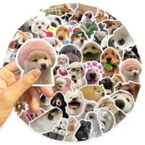 Pet Puppy Meme Stickers for Kids 100pcs Funny Dog Stickers Puppy Animal Decals Waterproof Vinyl Gifts for Laptop Phone Luggage Teens Adults Kids Boys Girls Birthday Party Supplies