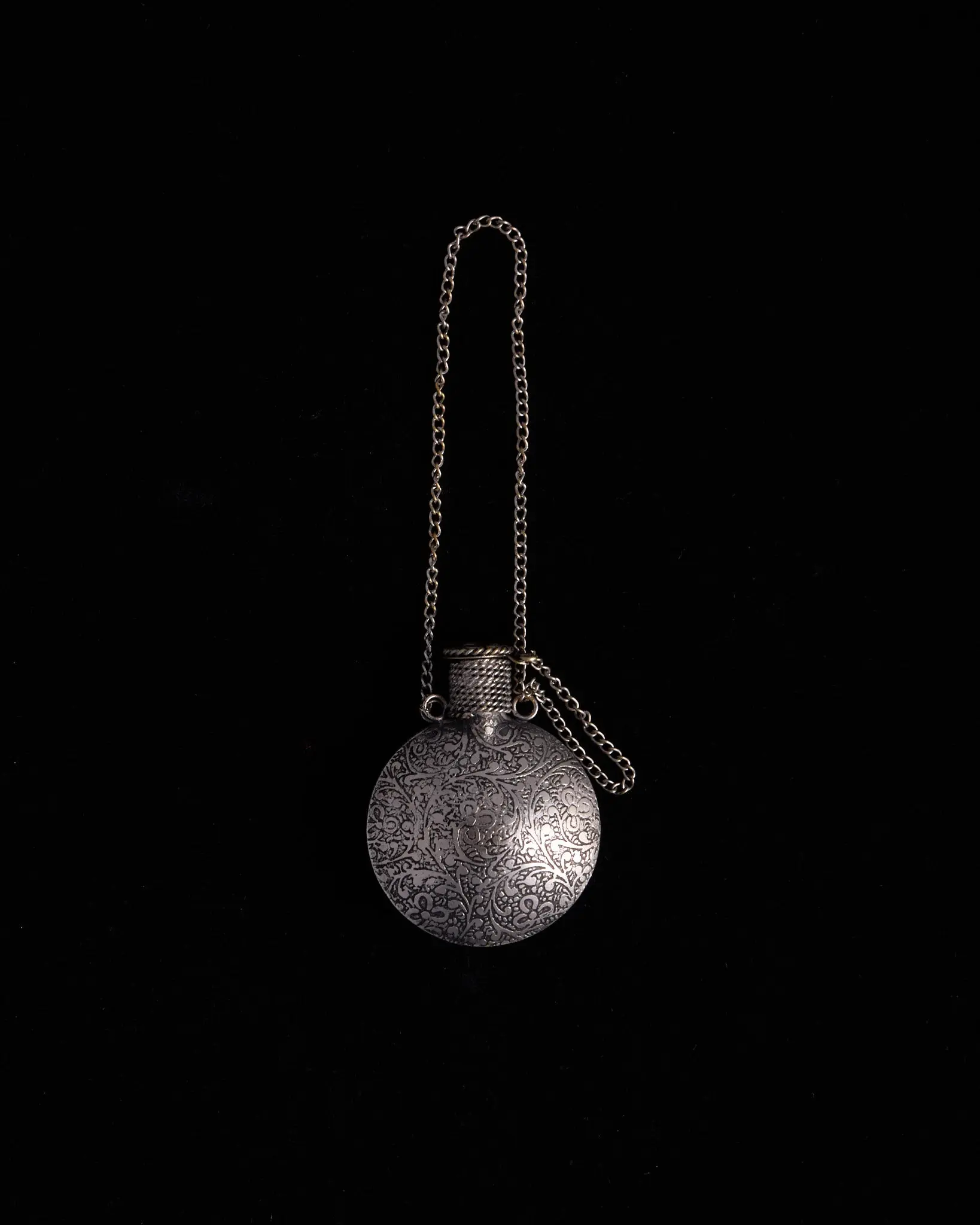 Antique Engraved Perfume Bottle