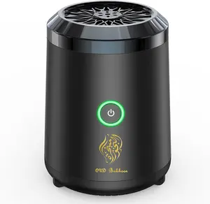Electric Incense Burner, OUD Bukhoor Portable USB Aroma Diffuser, Rechargeable Arab bakhoor Muslim Incense Holder for Car and Home