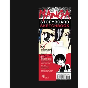 Manga Storyboard Sketchbook by Union Square & Co. [Hardcover Book]