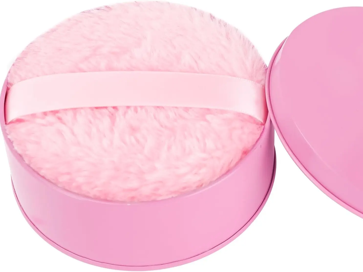 Powder Puff,4.33 Inch Body Powder Puff and Container, Powder Puffs for Body Powder,Soft Powders Puffs