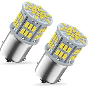 2pcs LED Bulbs 1156 1157 Bay15d P21/5w, Turn Signal Light Drl Daytime Running Lamp, Led Car Light, Blue for Truck 24v Led Lights Car