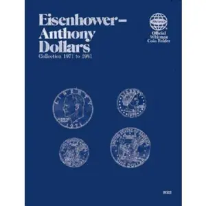 Coin Folders Dollars: Eisenhower-Anthony -- Whitman Publishing, Other Merchandise
