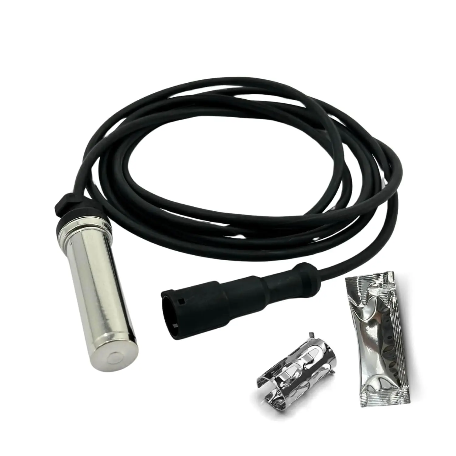 TORQUE TR955108 Heavy-Duty ABS Wheel Speed Sensor – Straight Type 108″ Cable – Replaces Meritor R955349 / WABCO S4410329710 / 4410329710 / 7R550 / 94600 – Compatible with Navistar & Heavy-Duty Trucks