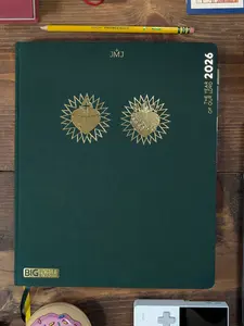 BIG Catholic Planner 2026 - Smart Time Management with Catholic Faith Durable Hardcover 9"x11" Pages 2-Page Monthly & Weekly Spreads Liturgical Calendar 2026 Edition