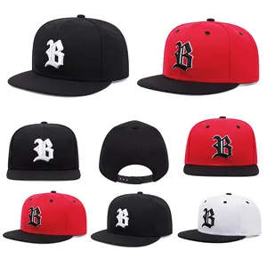 Letter B Embroidered Cap Men Outdoor Sports Baseball Cap Women Fashion Visor Cap Hat Hip Hop Snapback Cap