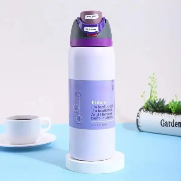Owala 32oz Special Edition FreeSip Water Bottle, Insulated Stainless Steel Straw Flask, Leak-Proof BPA-Free Bottle for Gym, Sports, Travel & Daily Use