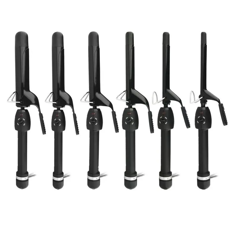 StyleCraft Stay-Temp Curling Iron - Professional Ceramic Barrel Hair Curling Iron Comfort Durable