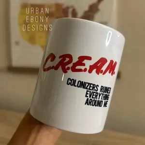 C.R.E.A.M. Colonizer Mug - Drinkware with Unique Design and Features Cup