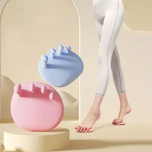 Gift for valentines's day1 Pair of Arch Support Trainers and Toe Aligners Pink TPE Foot Fitness Equipment for Balance and Stability, Strengthening Calf and Leg Muscles, Unisex Design, Calf Muscles and Leg Workouts, Stylish Modern Design, Smooth Surface