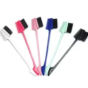 3 in 1 Edge Control Brush for Baby Hair Edge Hair Comb Brush