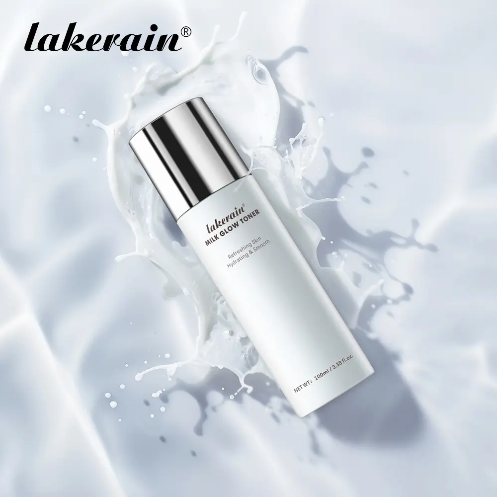 Milk Glow Toner, Hydrating Facial Skin, Daily Moisturizing Refreshing Lightweight Formula with Niacinamide for Glowing Skin Care, Perfect as Makeup Prep, Skin Care, for Women&Man, Hydrate, Moisturize, Moisture