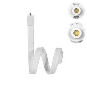 HelloBaby Flexible Baby Monitor Mount, 20" Arm Bracket, Tool-Free Crib Camera Holder, No Wall Damage, Secure Attachment