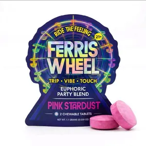 Ferris Wheel Party Blend Tablet - 2 Chewable Tablets for Euphoric Vibe & Touch Experience