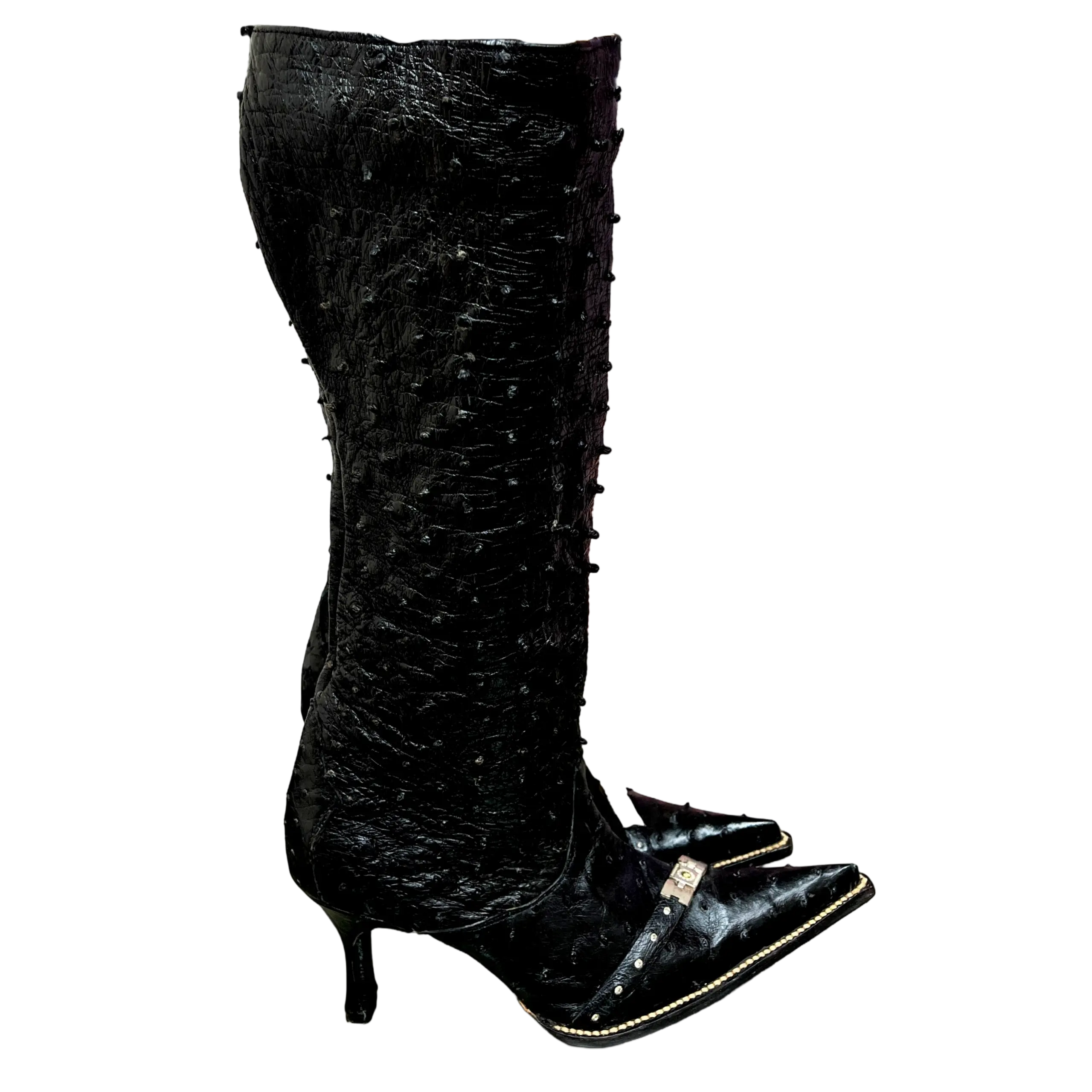 Full Ostrich Boots