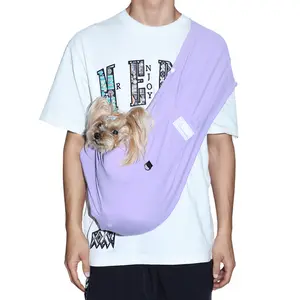 Cool Feeling Cat Sling Carrier, Pet Sling Carrier, Large Bonding Sling Handsfree Carrier Pouch for Small Pets - Soft & Secure Design for Chinchillas, Hedgehogs, Rats, Sugar Gliders, Guinea Pigs & More. Dog Sling, Cat Pouch.