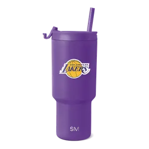 Simple Modern Officially Licensed NBA Trek Insulated Tumbler with Flip Lid and Straw 30oz
