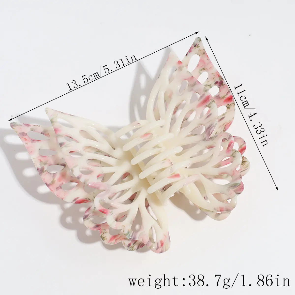Butterfly Design Sweet Style Hair Claw New Fashion Cute Butterfly Hair Claw Clips for Women Girl  main image 3