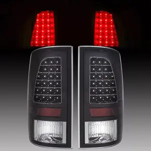 Black Smoke LED Tail Lights Brake Lamps For 2009-2018 Dodge Ram 1500 2500 3500
