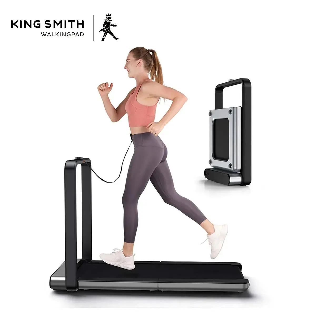 WalkingPad X21 Premium Double Vertical Fold Treadmill, 7.4 MPH Speed, LED Display, No Assembly Required, Easy-Move Wheels & Dual Shock Absorption, Ideal for Home Workouts#HomeGym #FitnessTreadmill#HomeGym #FitnessTreadmill