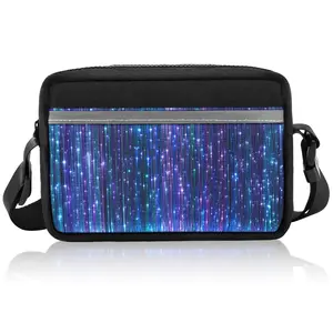 Fashionable Multi-functional Glowing Seven-color Casual Spacious Design Daily-use Crossbody Bag Suitable for Both Men and Women