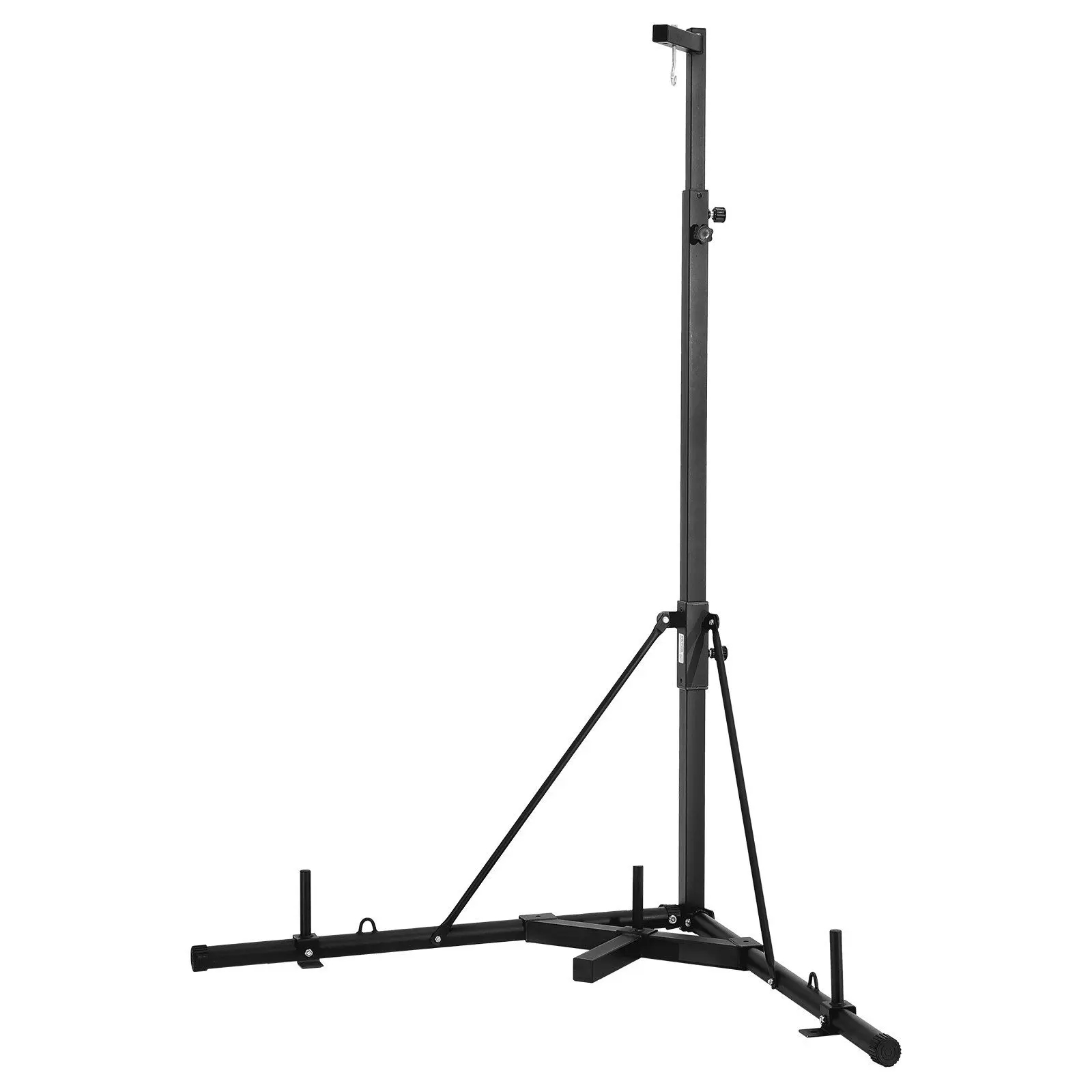 VEVOR Heavy Duty Steel Adjustable Height Punching Bag Stand, Floor-Free Setup Hand Tool for Living Room, Gyms, Boxing Clubs Stress Relief for Females, Balcony