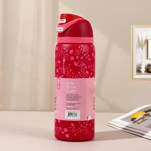 Owala FreeSip Stainless Steel Water Bottle - Love Letter Edition, 2026 Summer Washable Reusable Hydrate Gift, Kitchenware Drinkware Tumbler